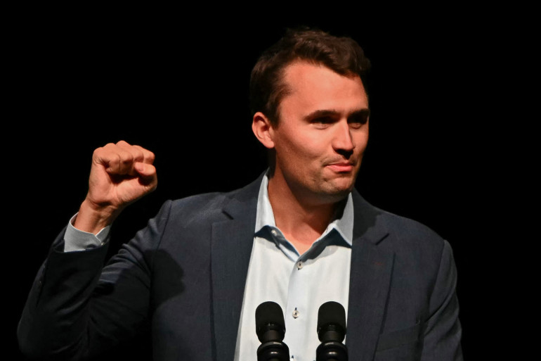 Right-wing youth activist and influencer Charlie Kirk (Patrick T. Fallon / AFP)